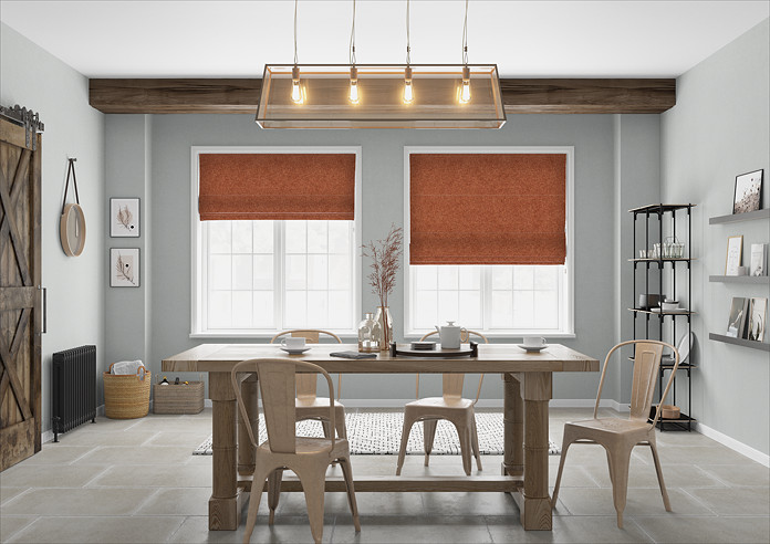 Rya, Sunset - Twist&Fit Roman Blind - Image 5